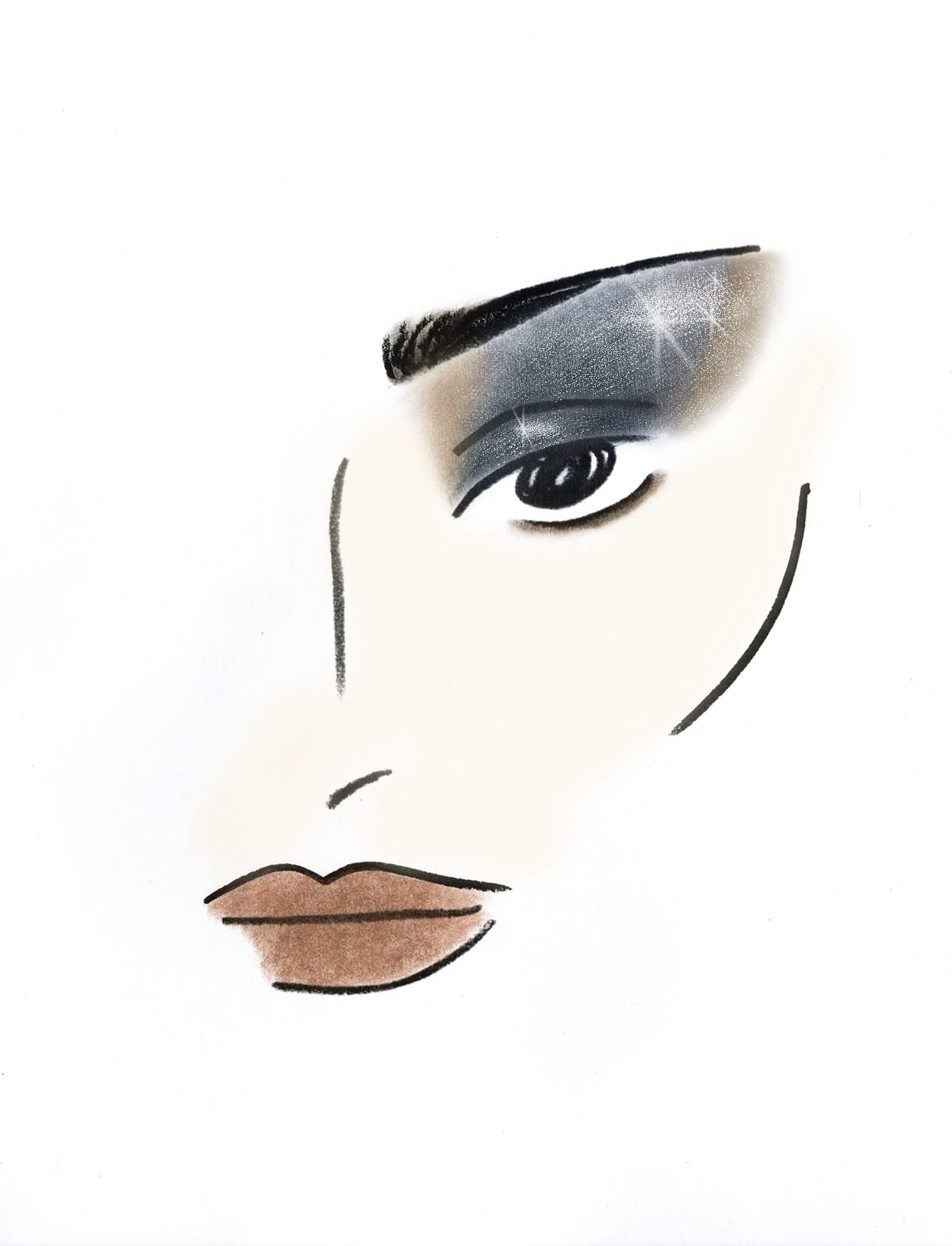 ELBackstageBeautyDerekLamAW2010Face
