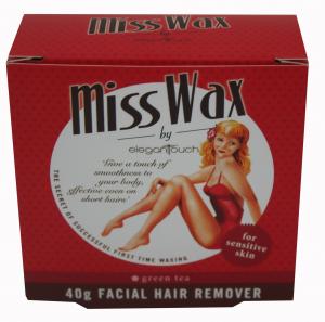 miss wax by elegant touch facial hair remover